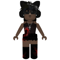 aesthetic black roblox avatar｜TikTok Search