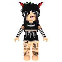 Dark Aesthetic Grunge Outfits for Girls – Roblox Outfits