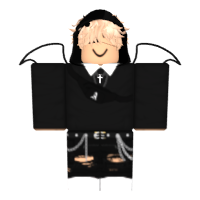 Black Messy Front Swoop - Roblox